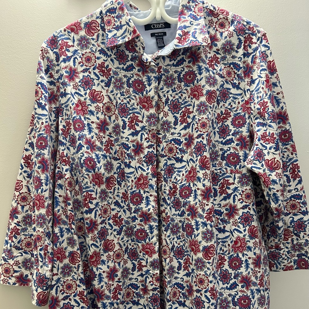 Chaps Women’s cotton casual / dress blouse